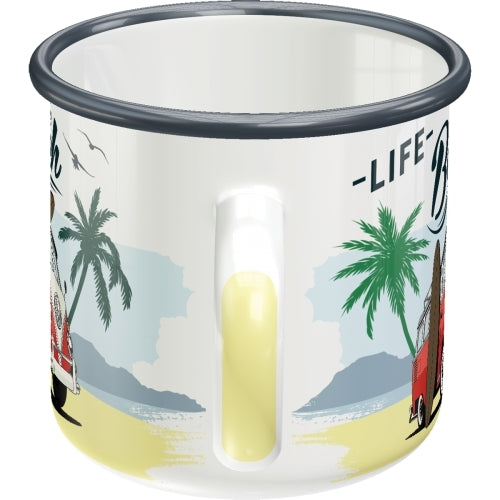 5143218-nostalgic-art-vw-bulli-beach-coffee-tea-cup-360ml-enamel-mug