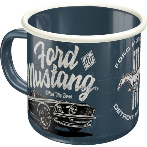 5143225-nostalgic-art-enamel-360ml-mug-ford-mustang-the-boss