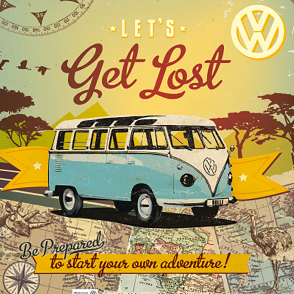5146143-nostalgic-art-metal-square-drinks-coaster-vw-lets-get-lost-9x9cm
