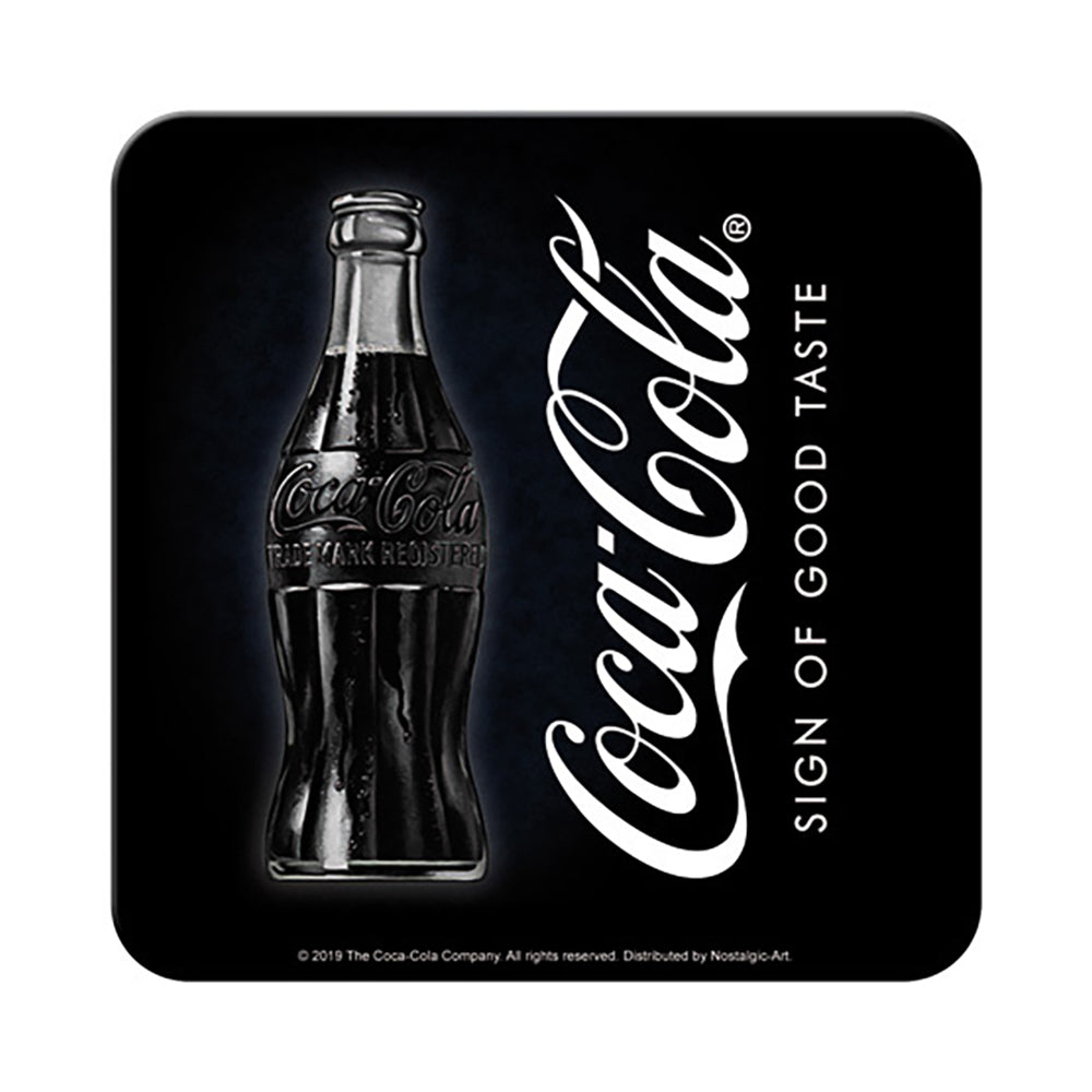 5146154-nostalgic-art-metal-square-drinks-coaster-coca-cola-sign-of-good-taste-9x9cm