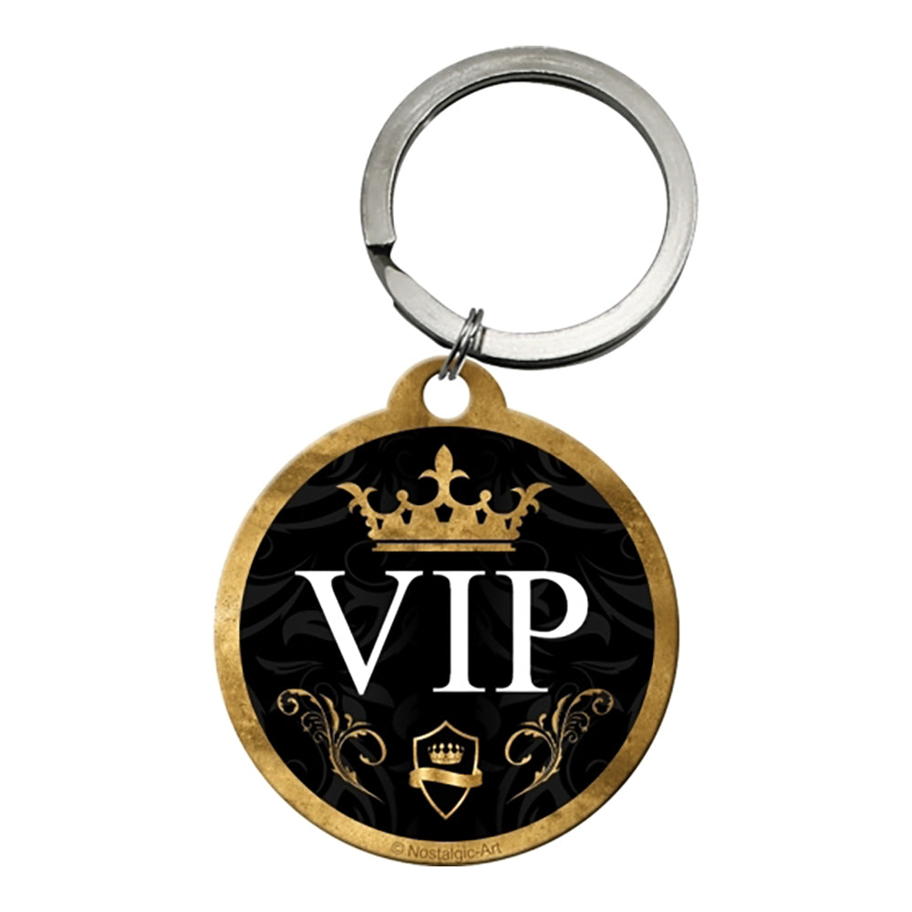 5148001-nostalgic-art-metal-7-5cm-round-keyring-vip-black