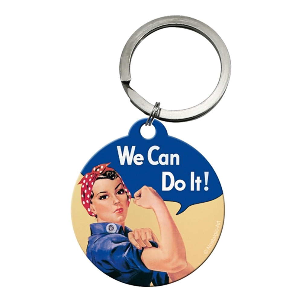 5148007-nostalgic-art-metal-7-5cm-round-keyring-we-can-do-it