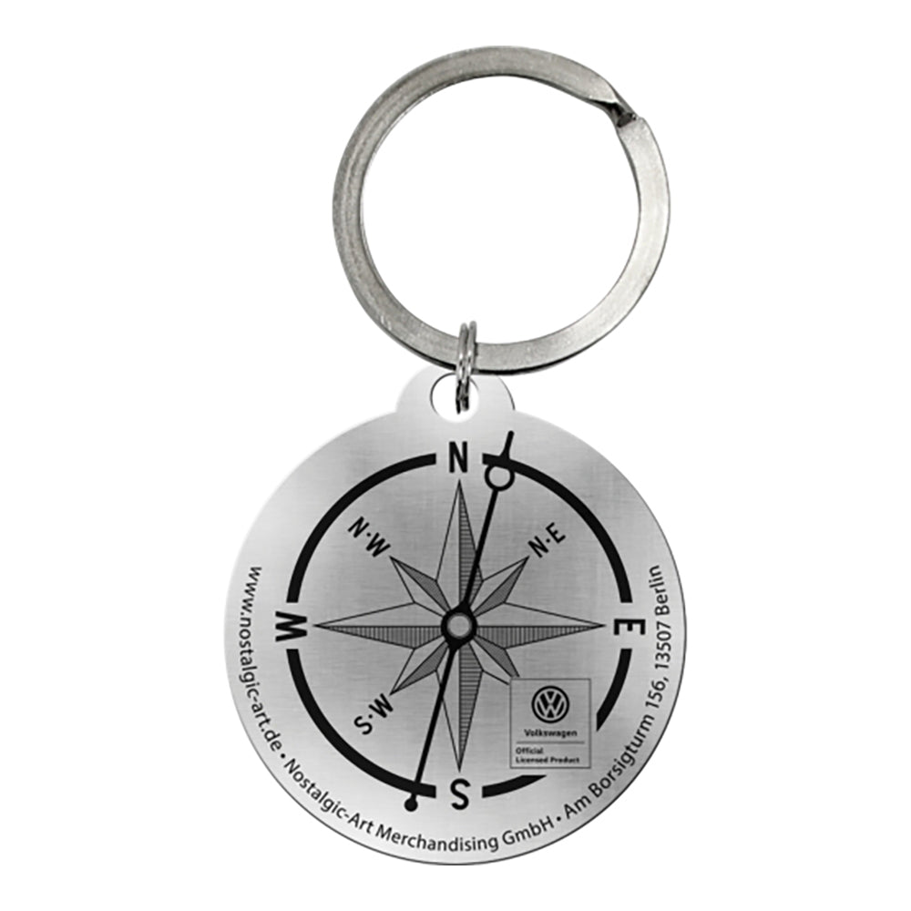5148027-nostalgic-art-metal-7-5cm-round-keyring-vw-lets-get-away