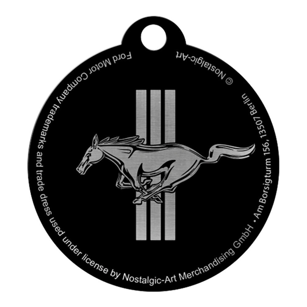 5148041-nostalgic-art-metal-7-5cm-round-keyring-ford-mustang-horse-and-stripes-logo