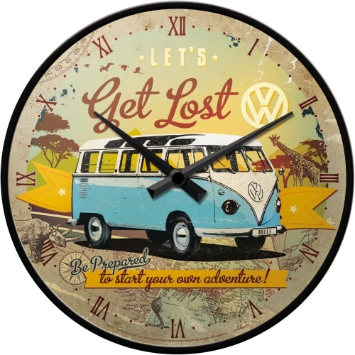 5151058-nostalgic-art-30cm-vw-get-lost-round-wall-clock