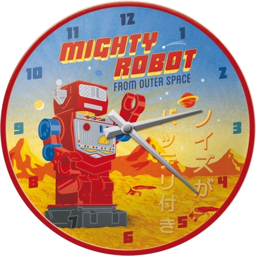 5151073-nostalgic-art-30cm-analogue-wall-clock-mighty-robot