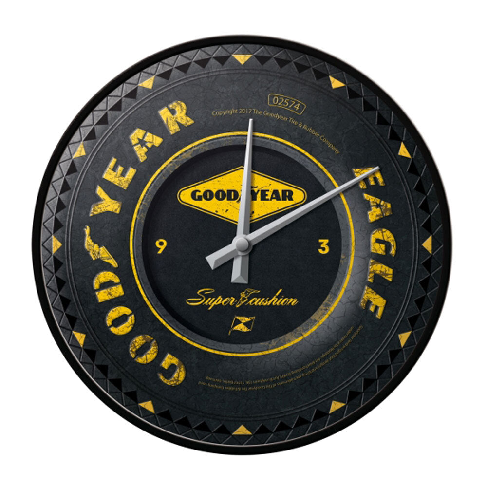 5151085-nostalgic-art-wall-clock-goodyear-wheel