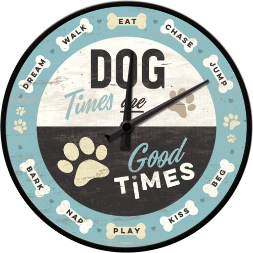 5151089-nostalgic-art-30cm-dog-times-quartz-round-wall-clock