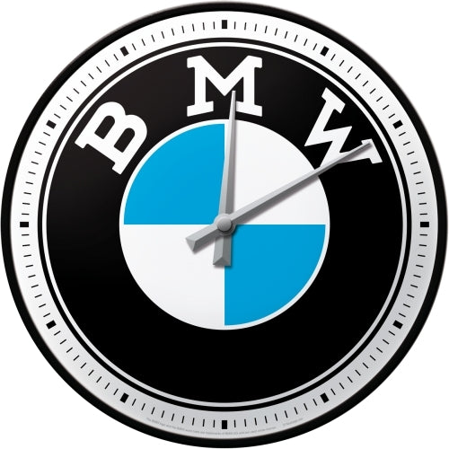 5151097-nostalgic-art-30cm-bmw-logo-quartz-round-wall-clock