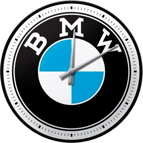5151097-nostalgic-art-30cm-bmw-logo-quartz-round-wall-clock