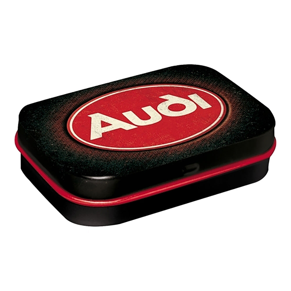 5181419-nostalgic-art-6cm-mint-tin-box-audi-red-shine-fresh-breath-hard-candy