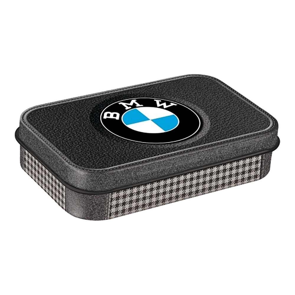 5182121-nostalgic-art-10cm-mint-tin-box-xl-bmw-classic-pepita-hard-candy