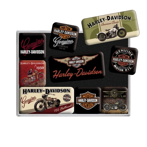 5183037-9pc-nostalgic-art-harley-bikes-fridge-decor-2-2-4-5cm-magnet-set