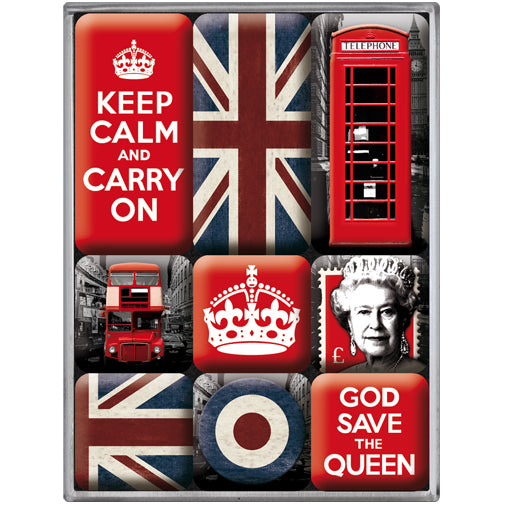 5183059-9pc-nostalgic-art-keep-calm-fridge-decor-2-2-4-5cm-magnet-set
