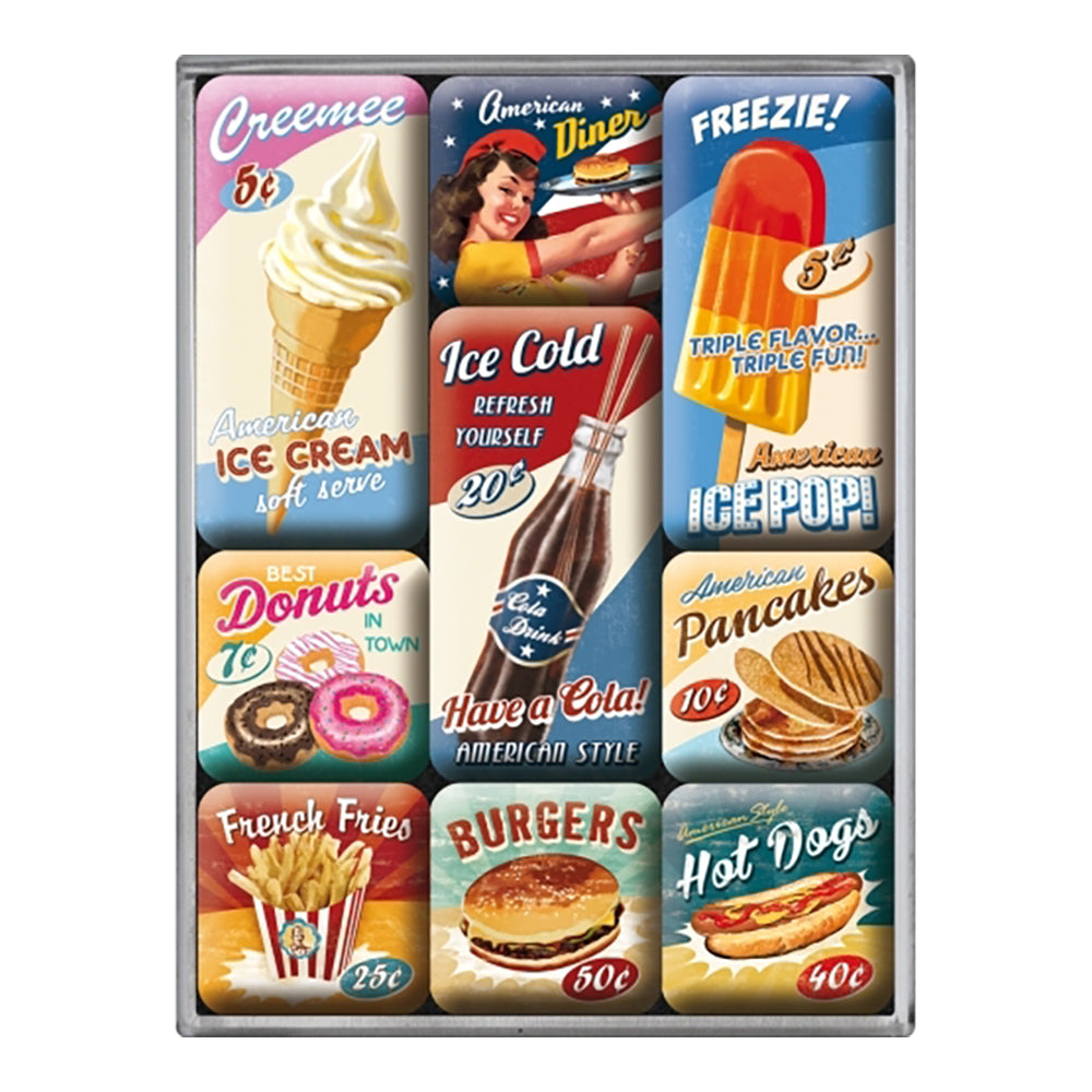 5183069-9pc-nostalgic-art-magnet-set-resin-wall-decor-american-diner