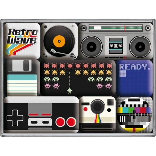 5183070-9pc-nostalgic-art-retro-wave-fridge-decor-2-2-4-5cm-magnet-set
