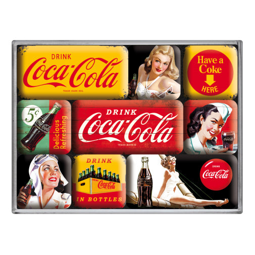 5183072-9pc-nostalgic-art-coca-cola-fridge-decor-2-2-4-5cm-magnet-set-yellow-red