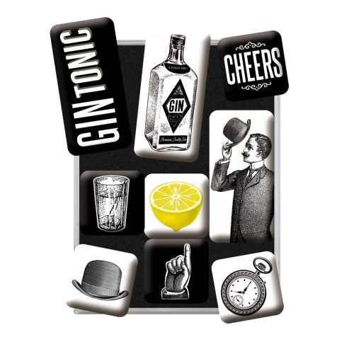 5183105-9pc-nostalgic-art-gin-tonic-2-2cm-4-5cm-magnet-set