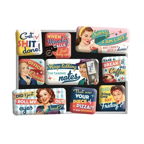 5183115-9pc-nostalgic-art-office-fun-2-2cm-4-5cm-magnet-set