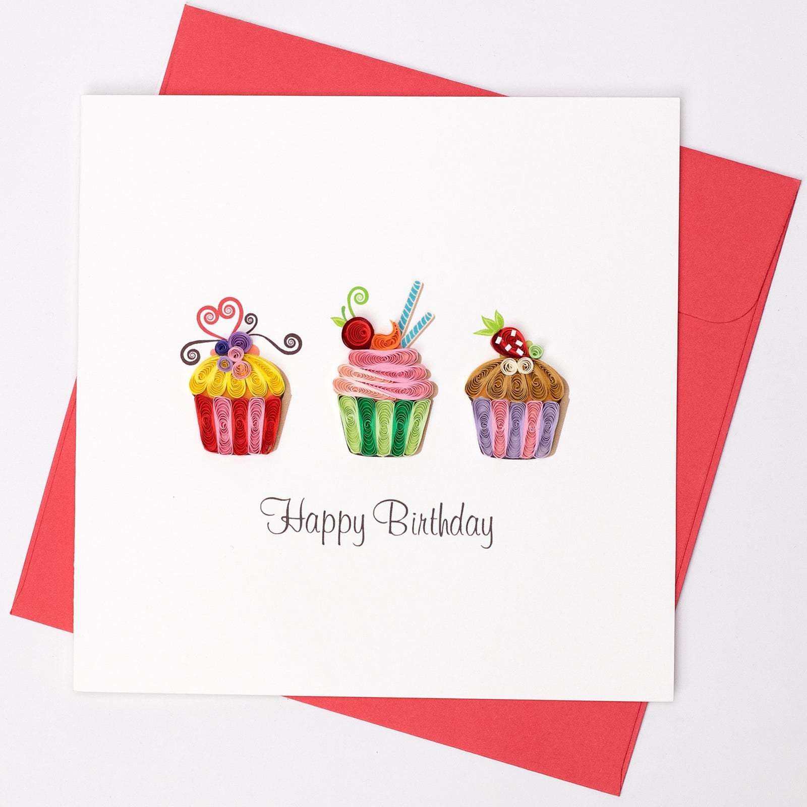 52l027-boyle-handmade-paper-15x15cm-quilled-greeting-card-happy-birthday-3-cupcakes-red