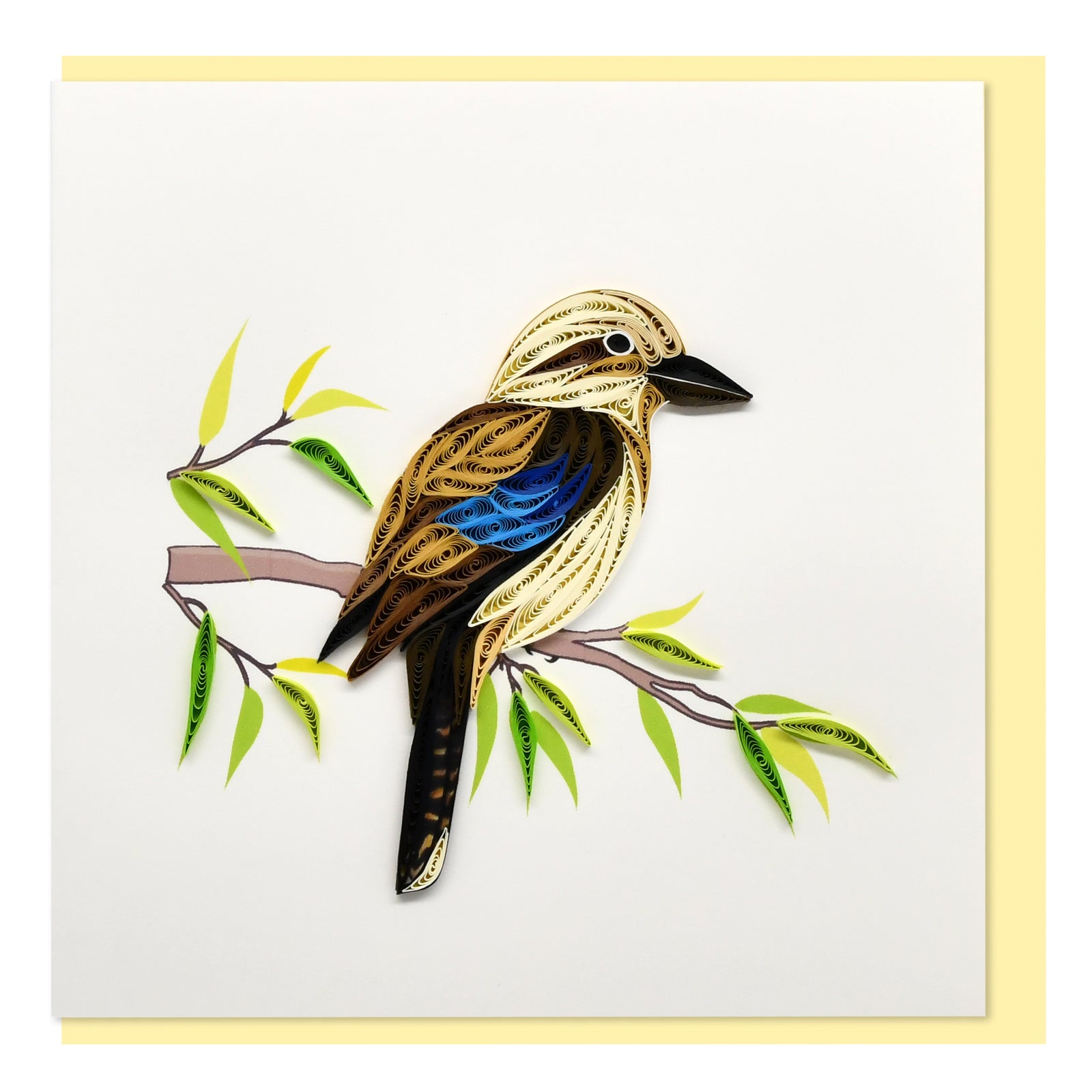 52l047-boyle-handmade-paper-15x15cm-quilled-greeting-card-kookaburra