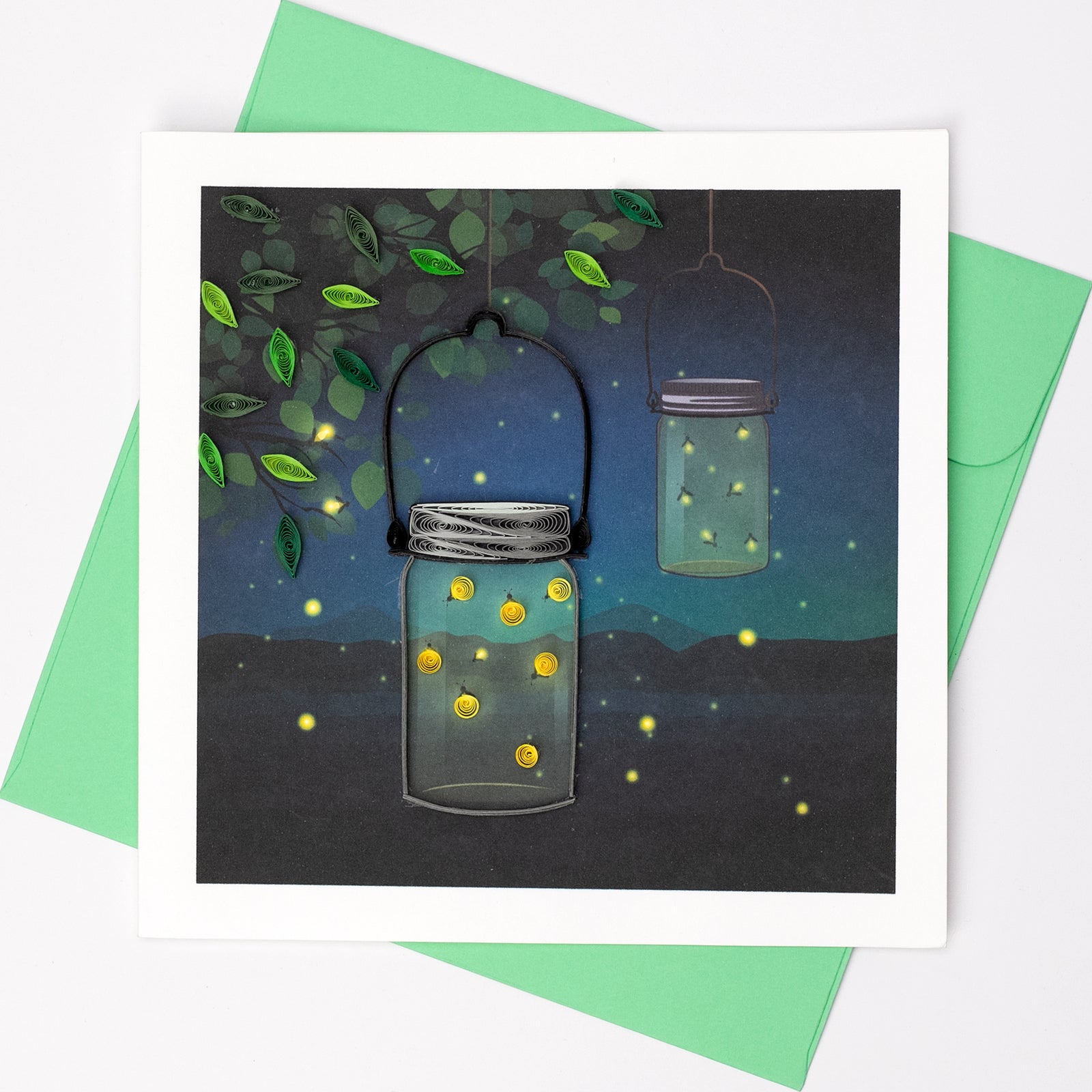 52l194-boyle-handmade-paper-15x15cm-quilled-greeting-card-fireflies
