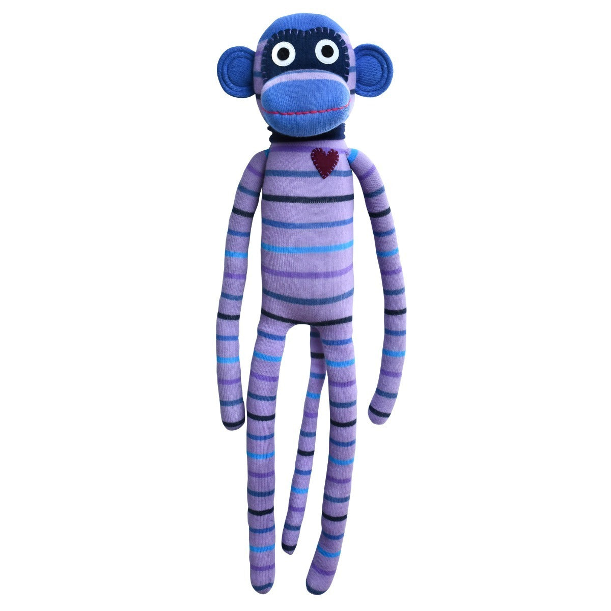 540166-stevie-purple-and-blue-striped-monkey-70cm-stuffed-animal-soft-plush-toy