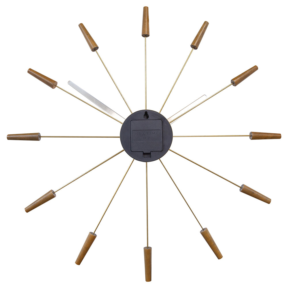 572610br-nextime-plug-inn-wooden-58cm-analogue-hanging-wall-clock