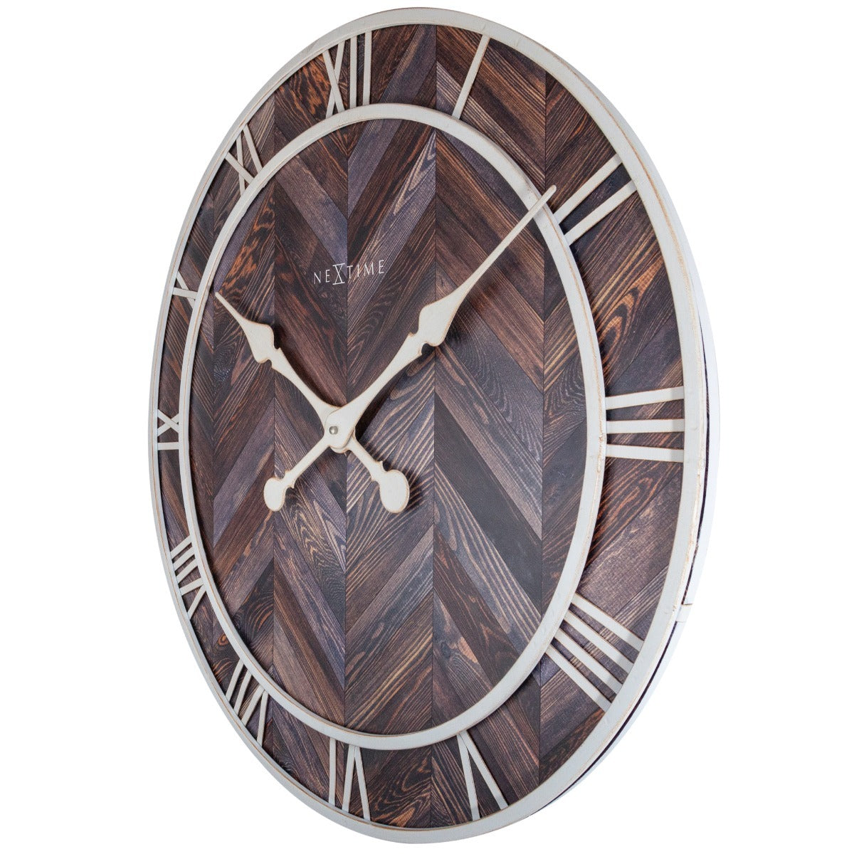 573245br-nextime-roman-vintage-58cm-wall-clock-dark-brown