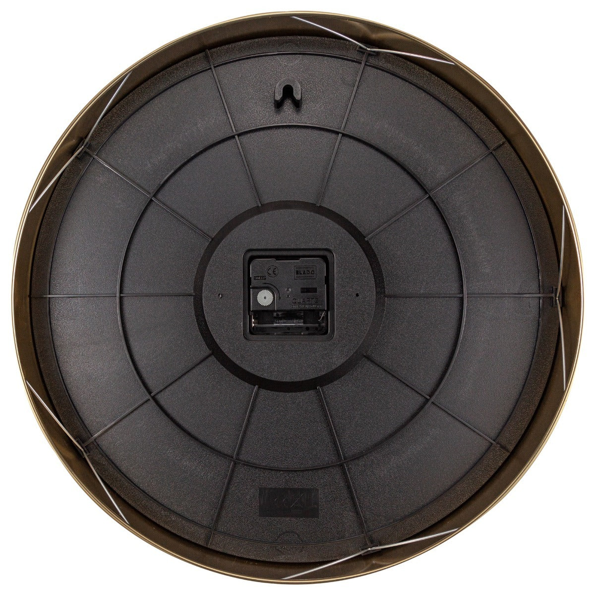 573258zw-nextime-very-essential-40cm-analogue-wall-clock-black-gold