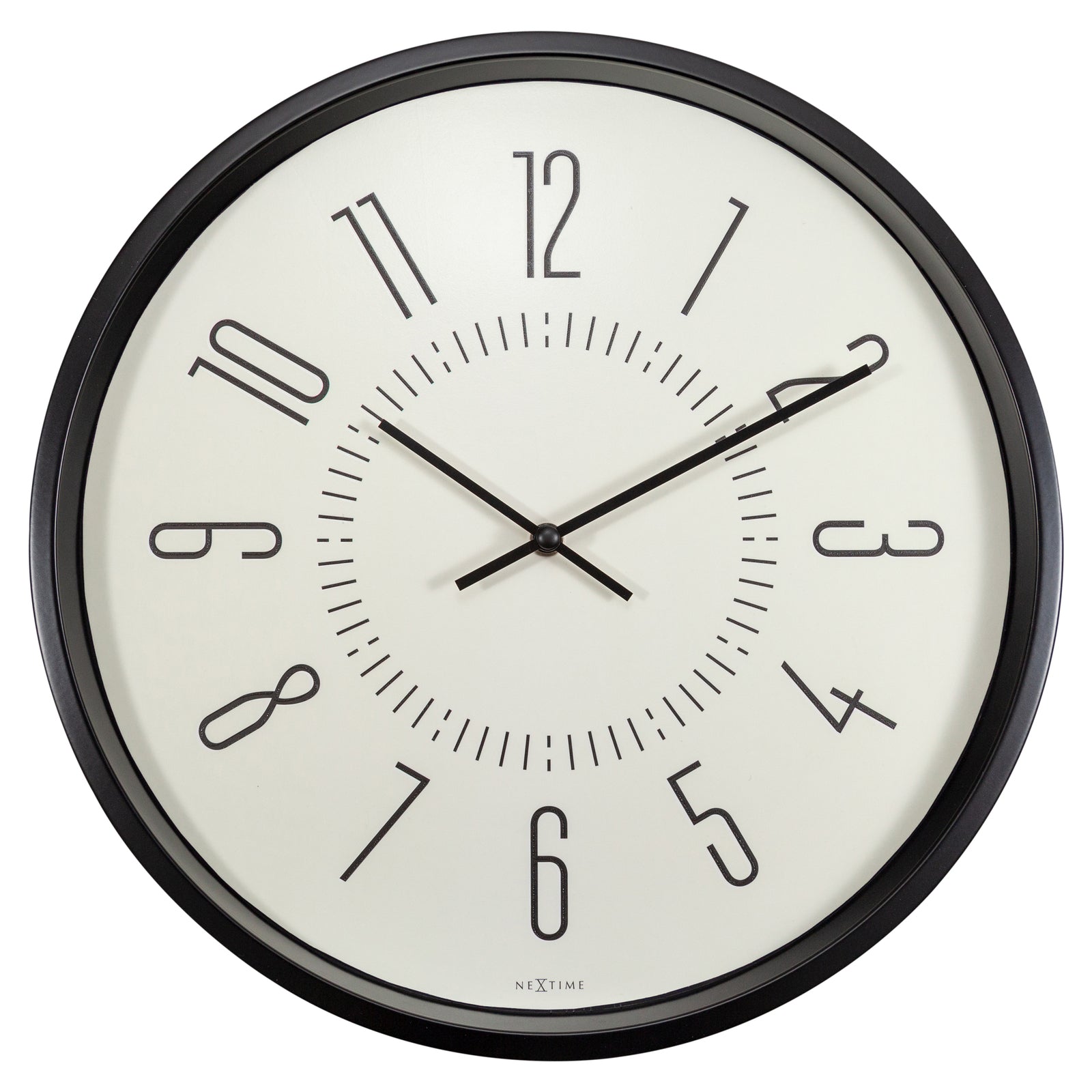 573261wi-nextime-luminous-analogue-round-35cm-wall-clock-white