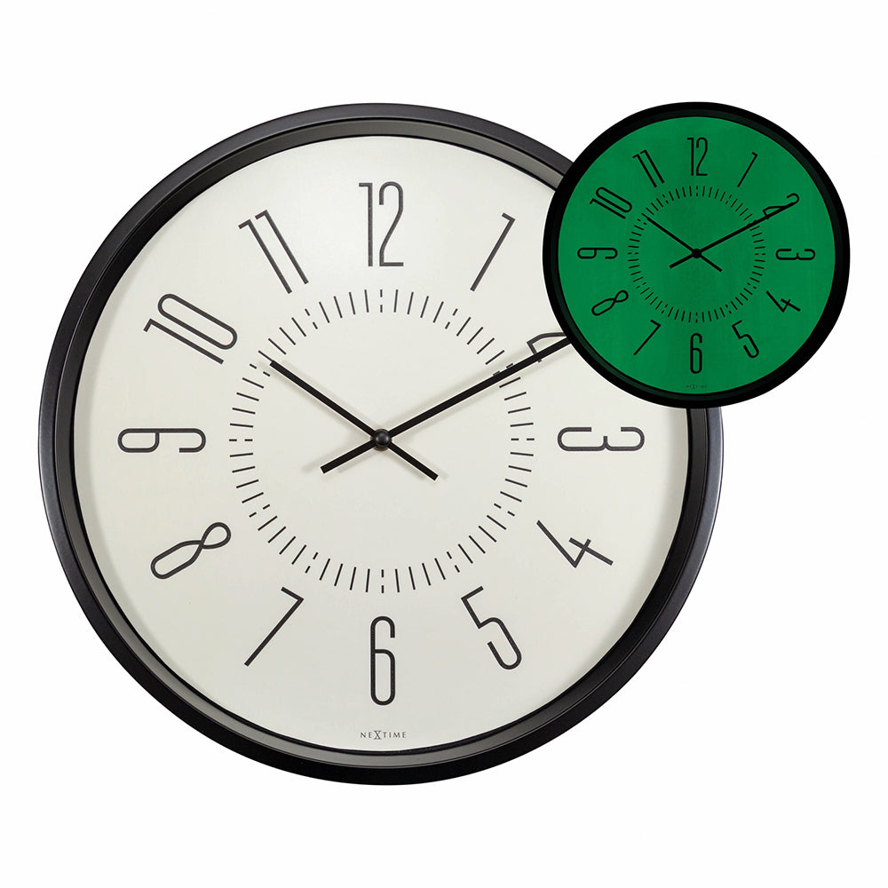 573261wi-nextime-luminous-analogue-round-35cm-wall-clock-white