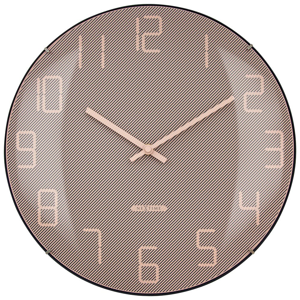 573299rz-nextime-shade-glass-analogue-35cm-wall-clock-pink