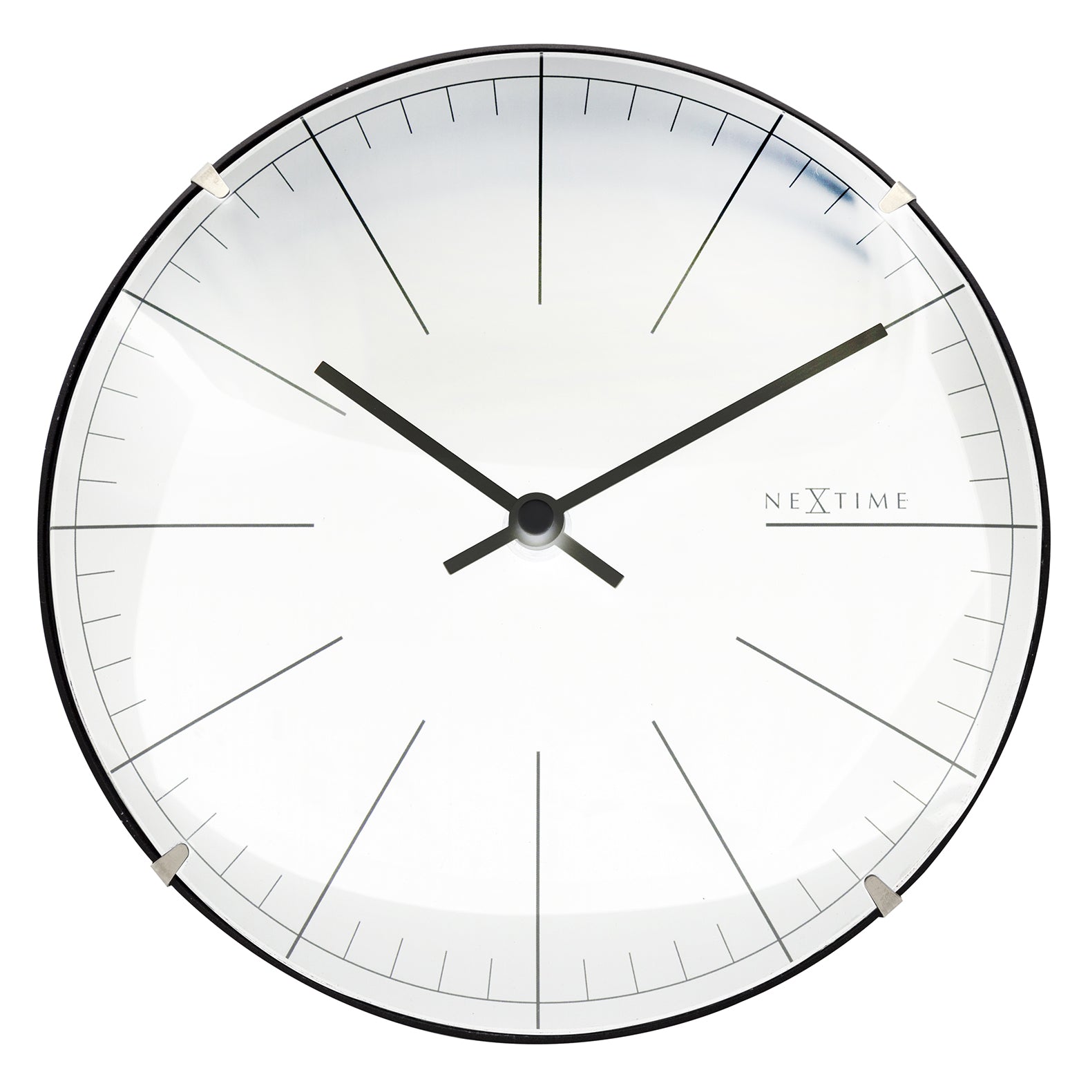 573506wi-nextime-20cm-mini-dome-analogue-table-wall-clock-round-white