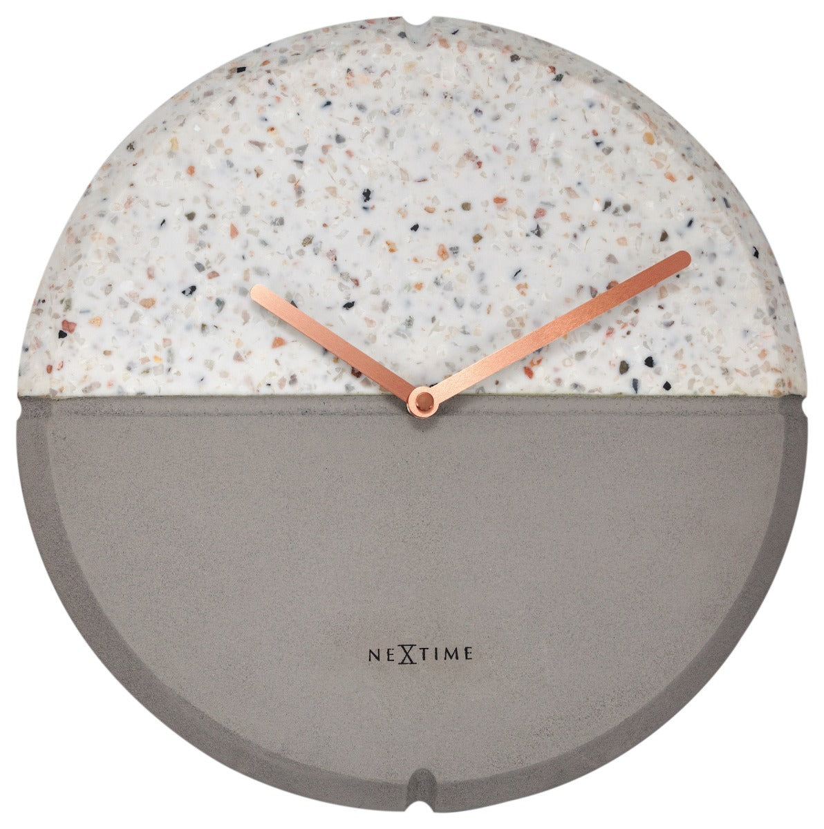 573516-nextime-conrazzo-32cm-analogue-wall-clock-round-grey