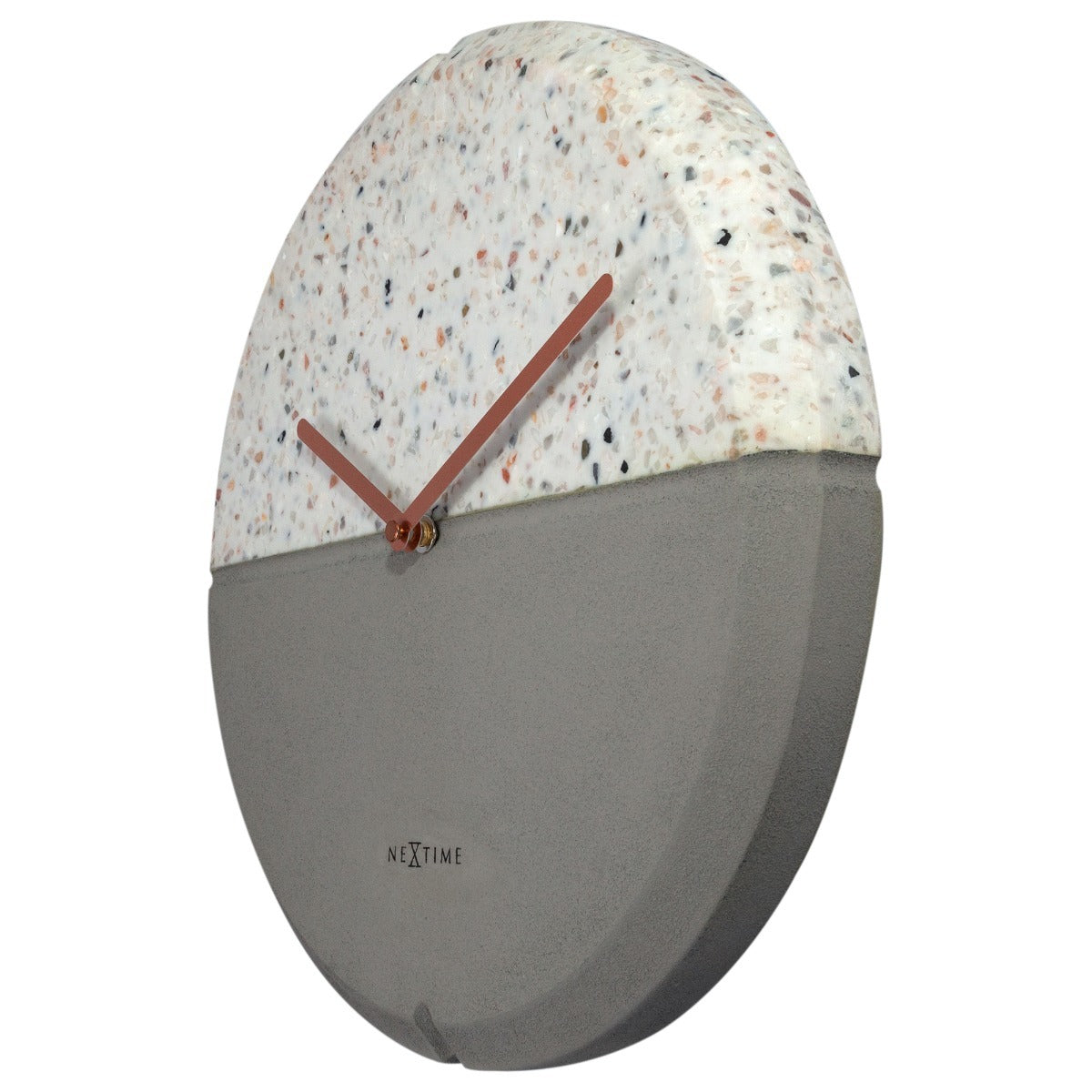 573516-nextime-conrazzo-32cm-analogue-wall-clock-round-grey