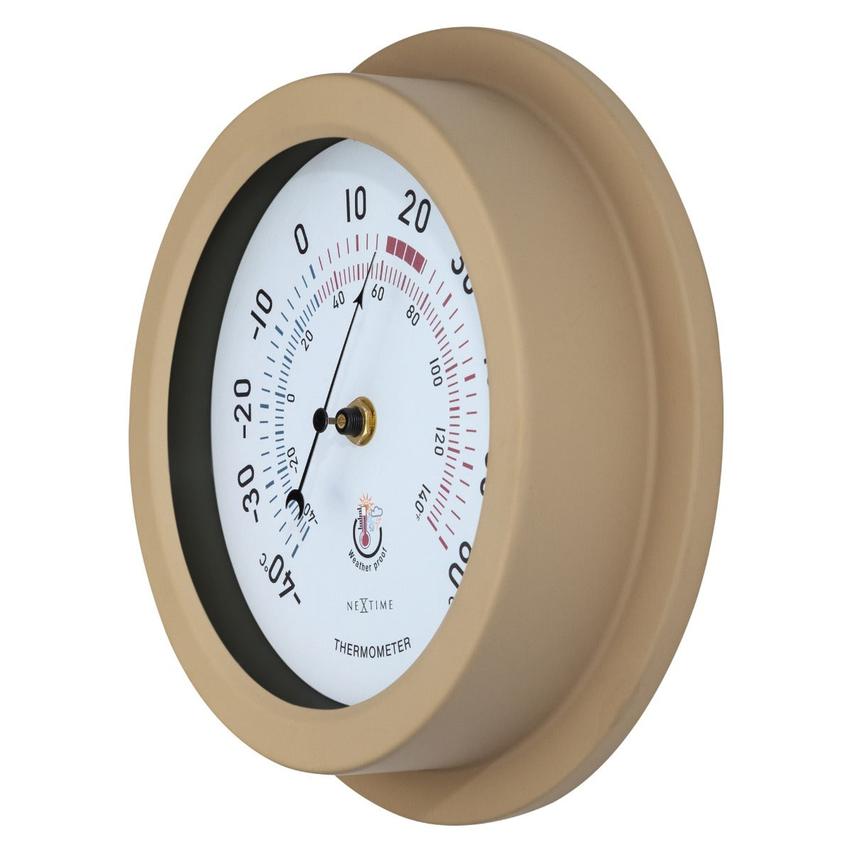 574302br-nextime-lily-22cm-outdoor-thermometer-temperature-brown