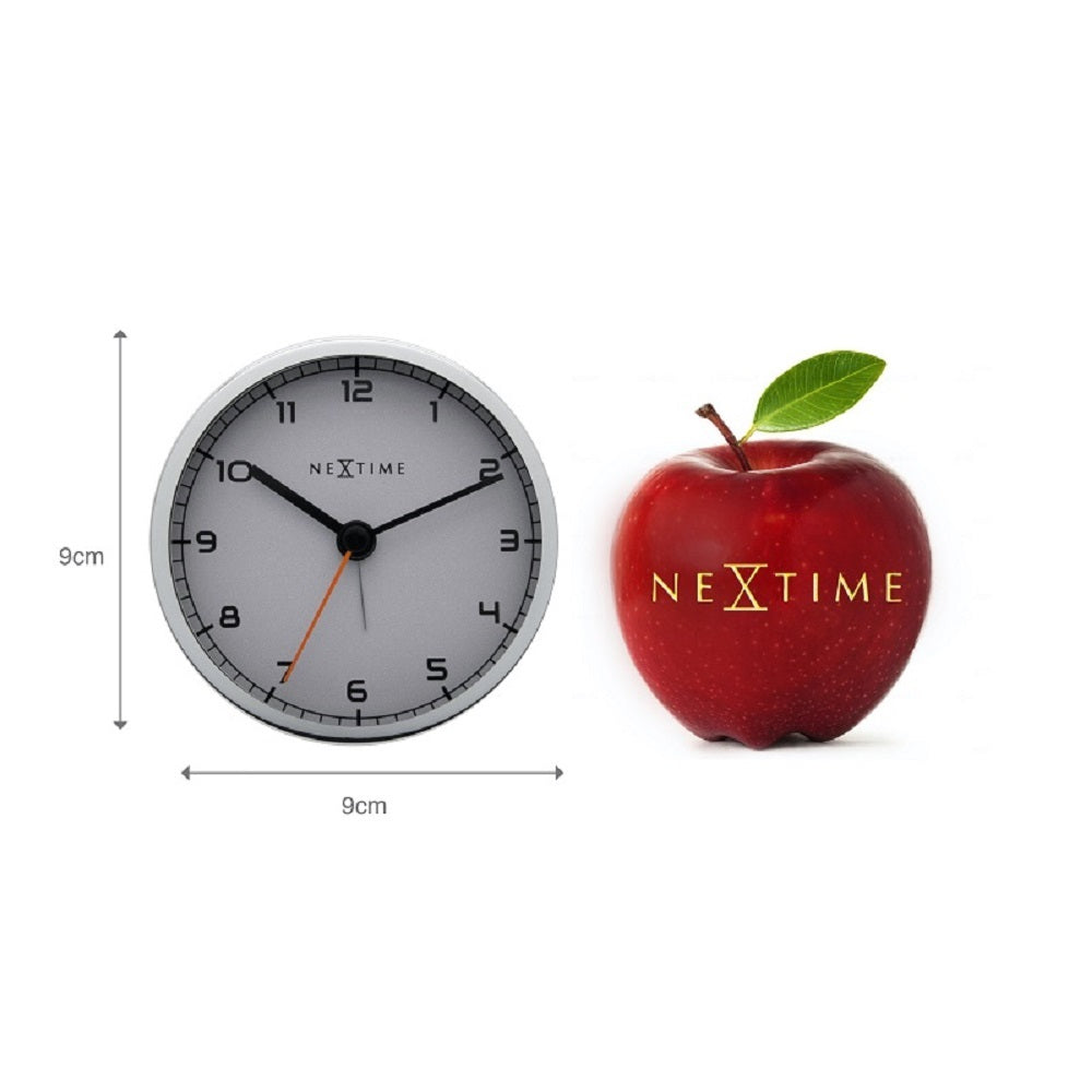 575194wi-nextime-9cm-company-metal-analogue-alarm-clock-office-decor-white