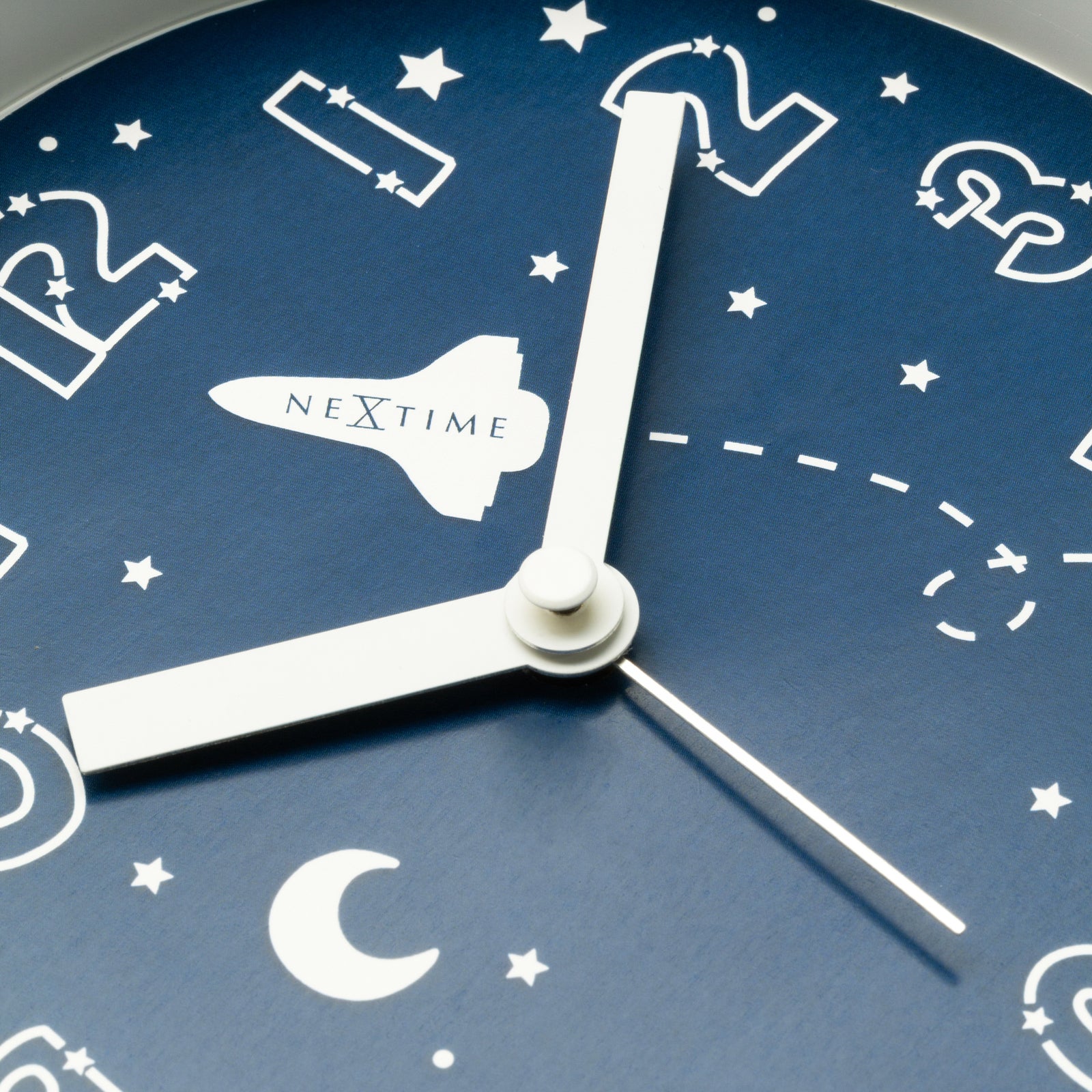 575235bl-nextime-rocket-12-5x13cm-plastic-alarm-clock-analogue-w-night-light-blue