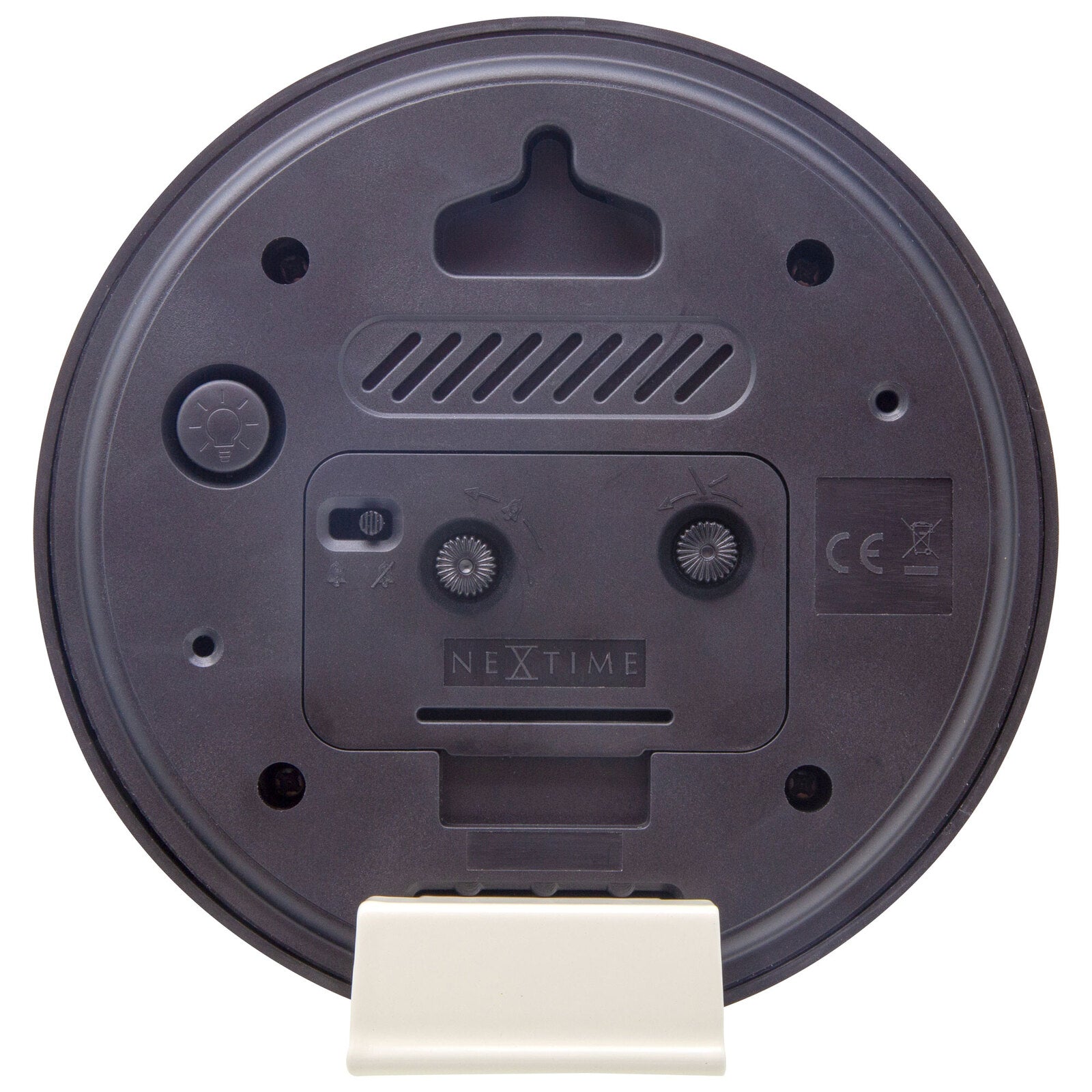 575236wi-nextime-reflect-12-5x13cm-plastic-alarm-clock-analogue-w-night-light-white