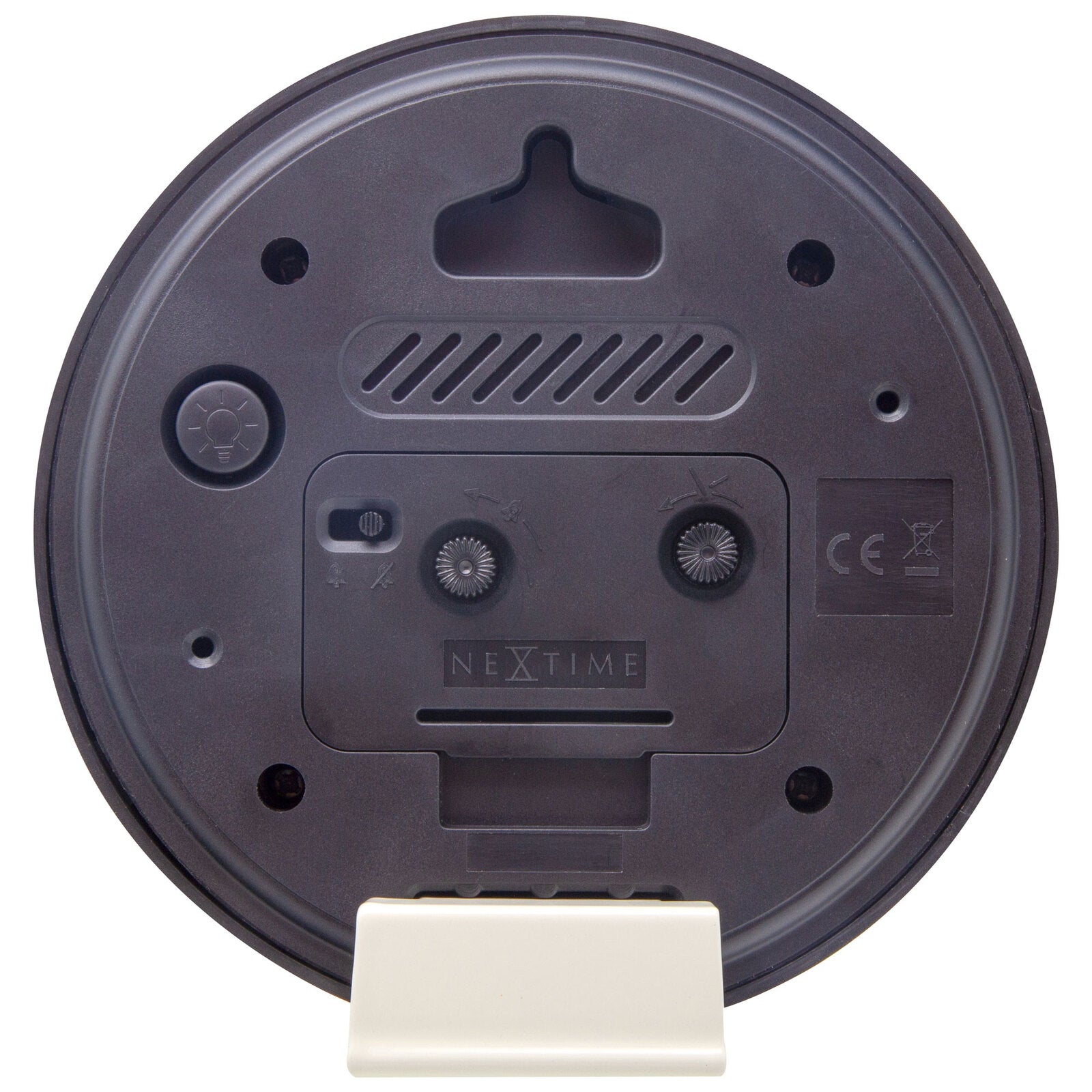 575236zw-nextime-reflect-12-5x13cm-plastic-alarm-clock-analogue-w-night-light-black