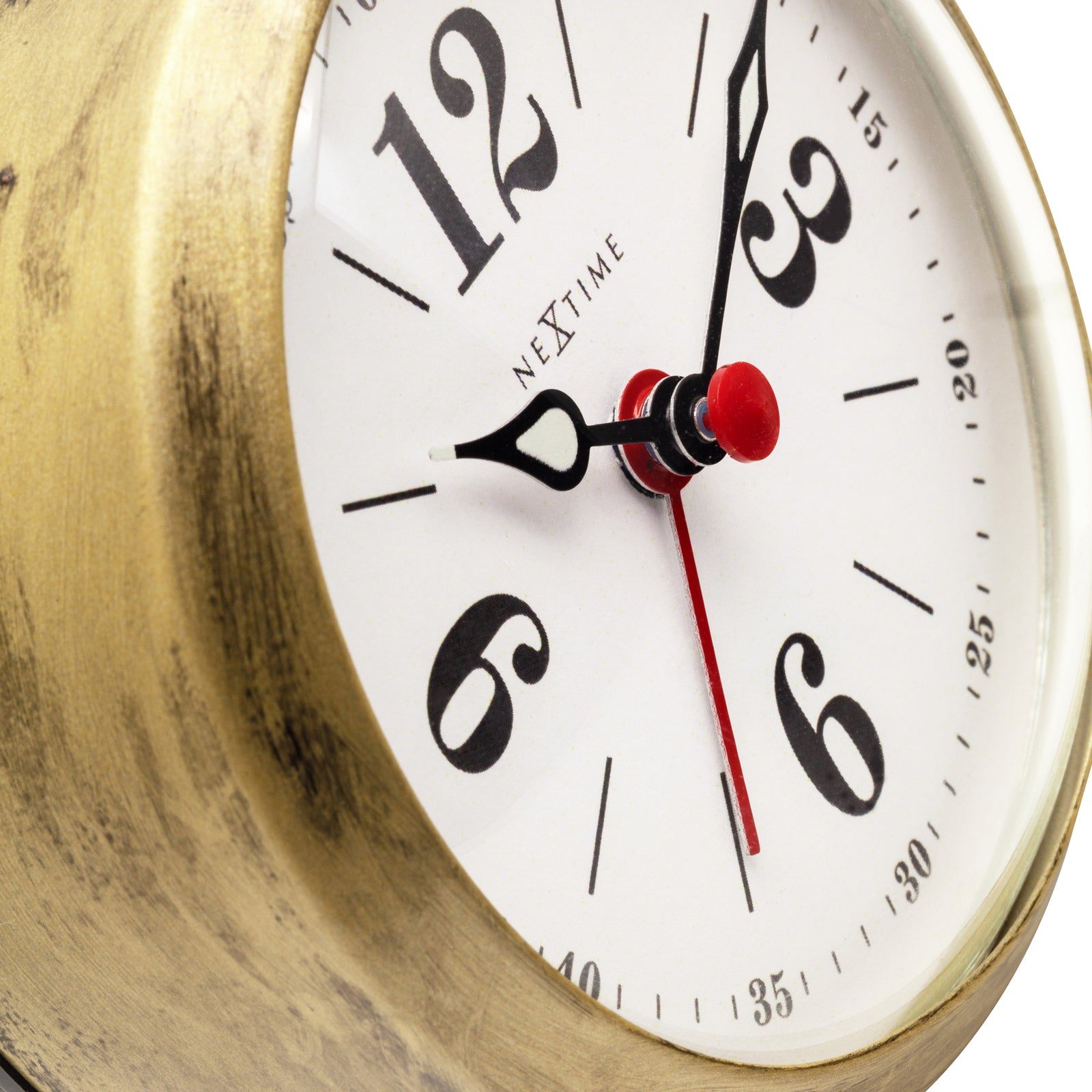 575237go-nextime-harvey-9x10-8cm-alarm-clock-w-luminous-hands-gold