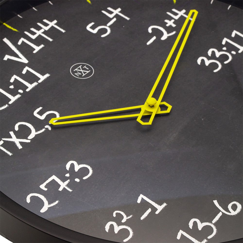 577363zw-nextime-maths-30cm-silent-analogue-round-wall-clock