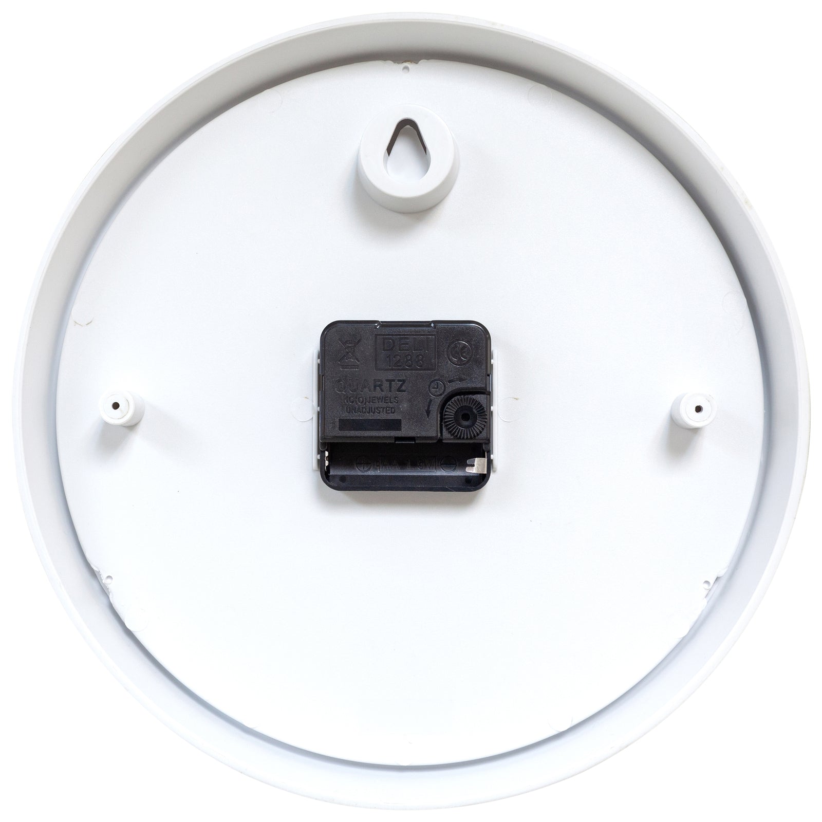 577367wi-nextime-peter-plastic-analogue-26cm-wall-clock-white