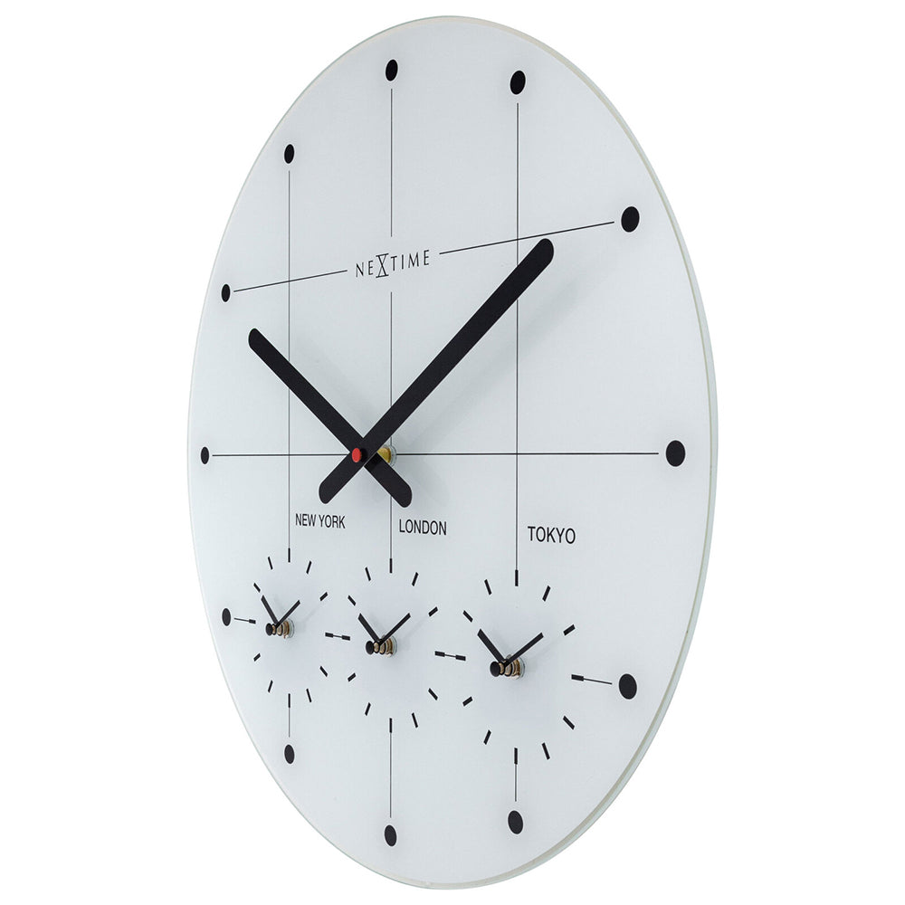 578197wi-nextime-43cm-big-city-multiple-time-zone-round-wall-clock-white