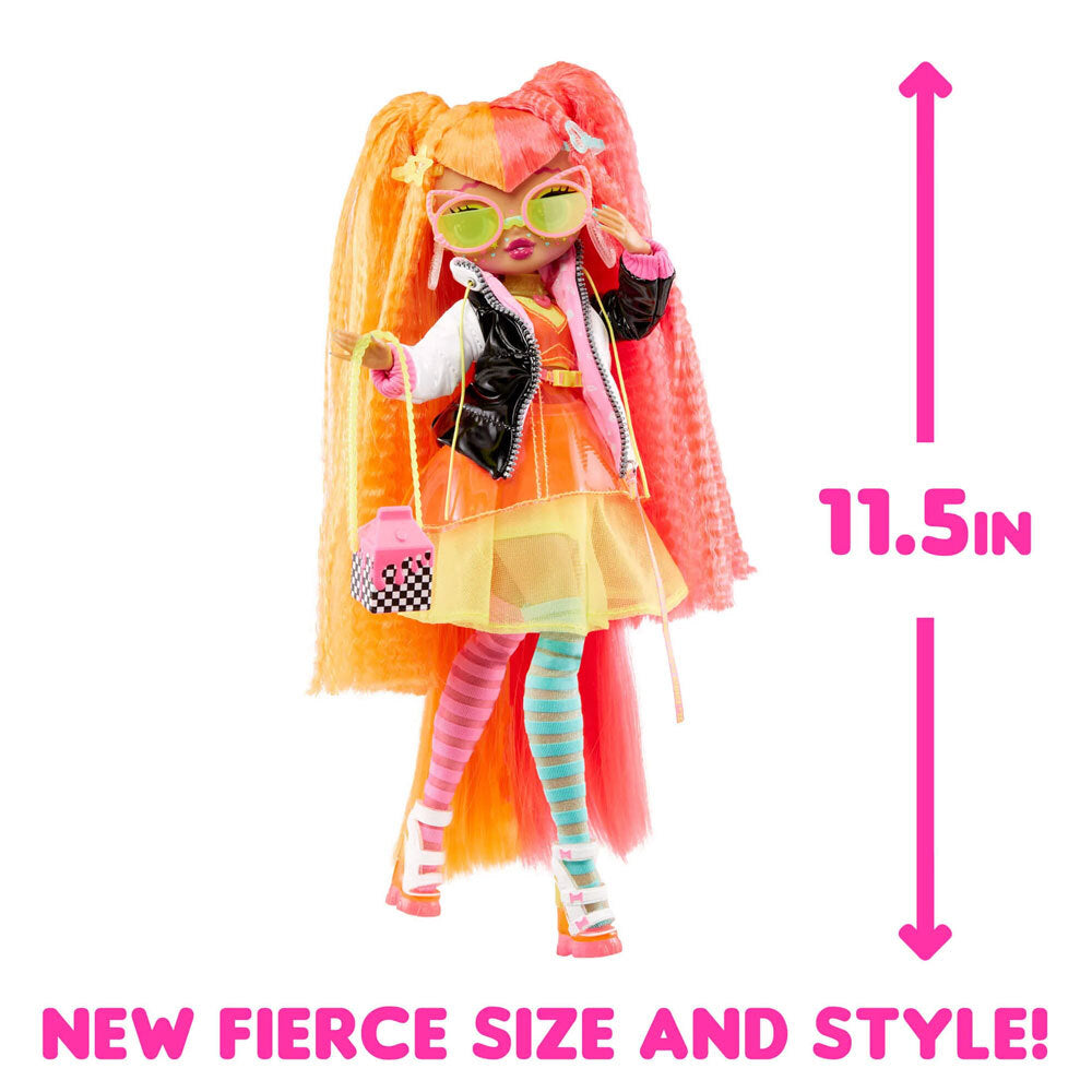 585237-nl-l-o-l-surprise-29cm-fierce-707-omg-fashion-doll-neonlicious