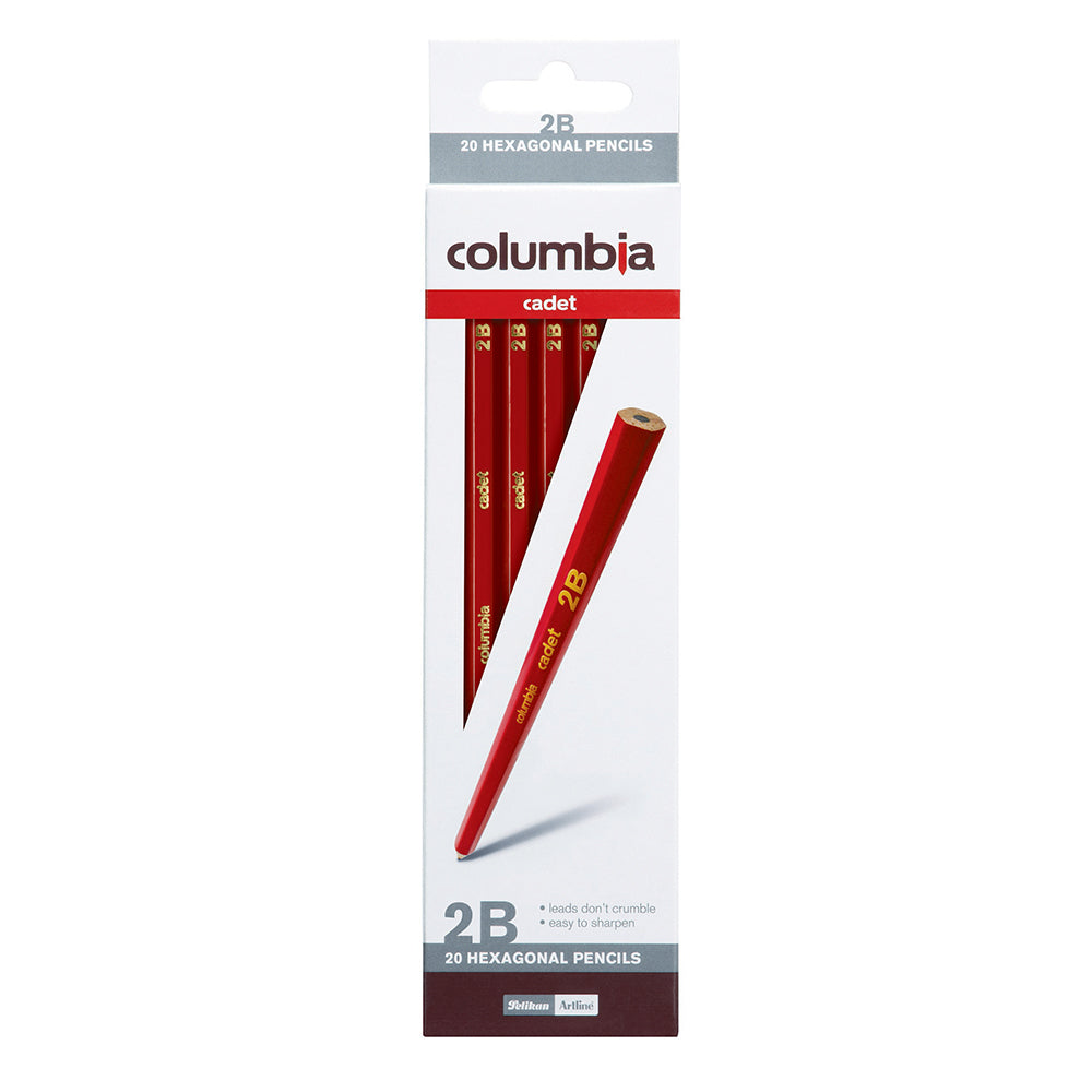 61500h2b-20pc-columbia-cadet-haxagonal-2b-pencils