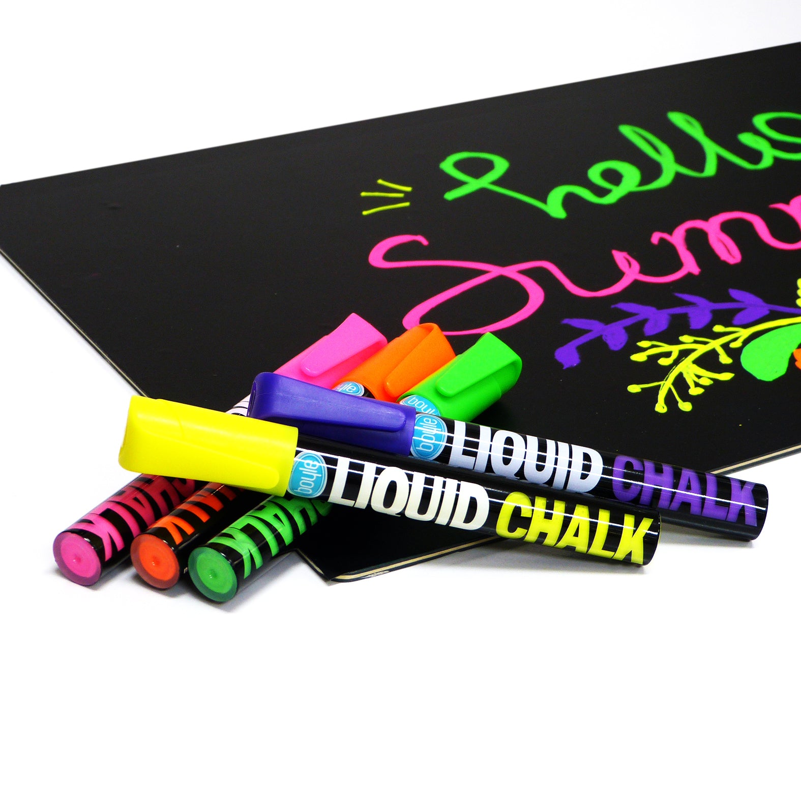 63000flu-5pc-boyle-liquid-chalk-writing-markers-fluorescent