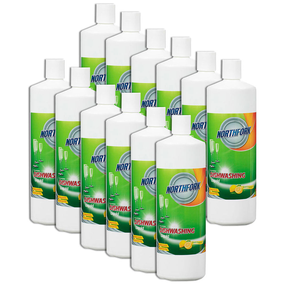 631010500-12pk-northfork-1l-dishwashing-liquid-dish-cleaning-soap-fresh-fragrance