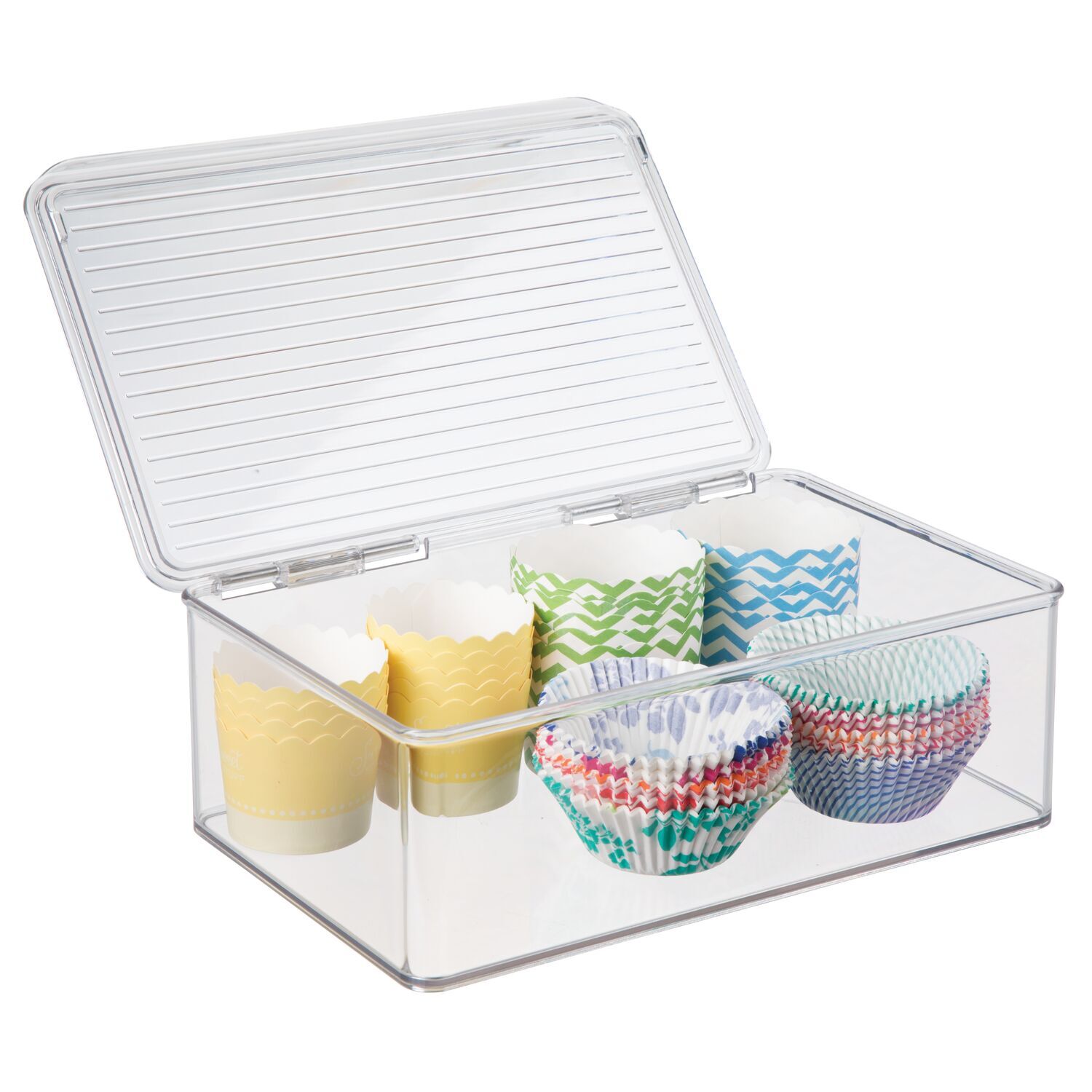 63132-idesign-kitchen-binz-10-75x7-25cm-stackable-box-w-lid-clear